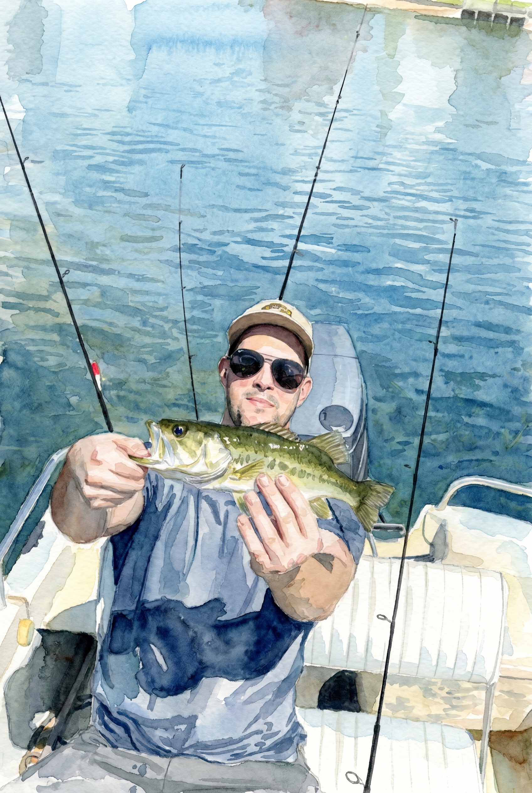 fishing Pet Watercolor Dreams preview