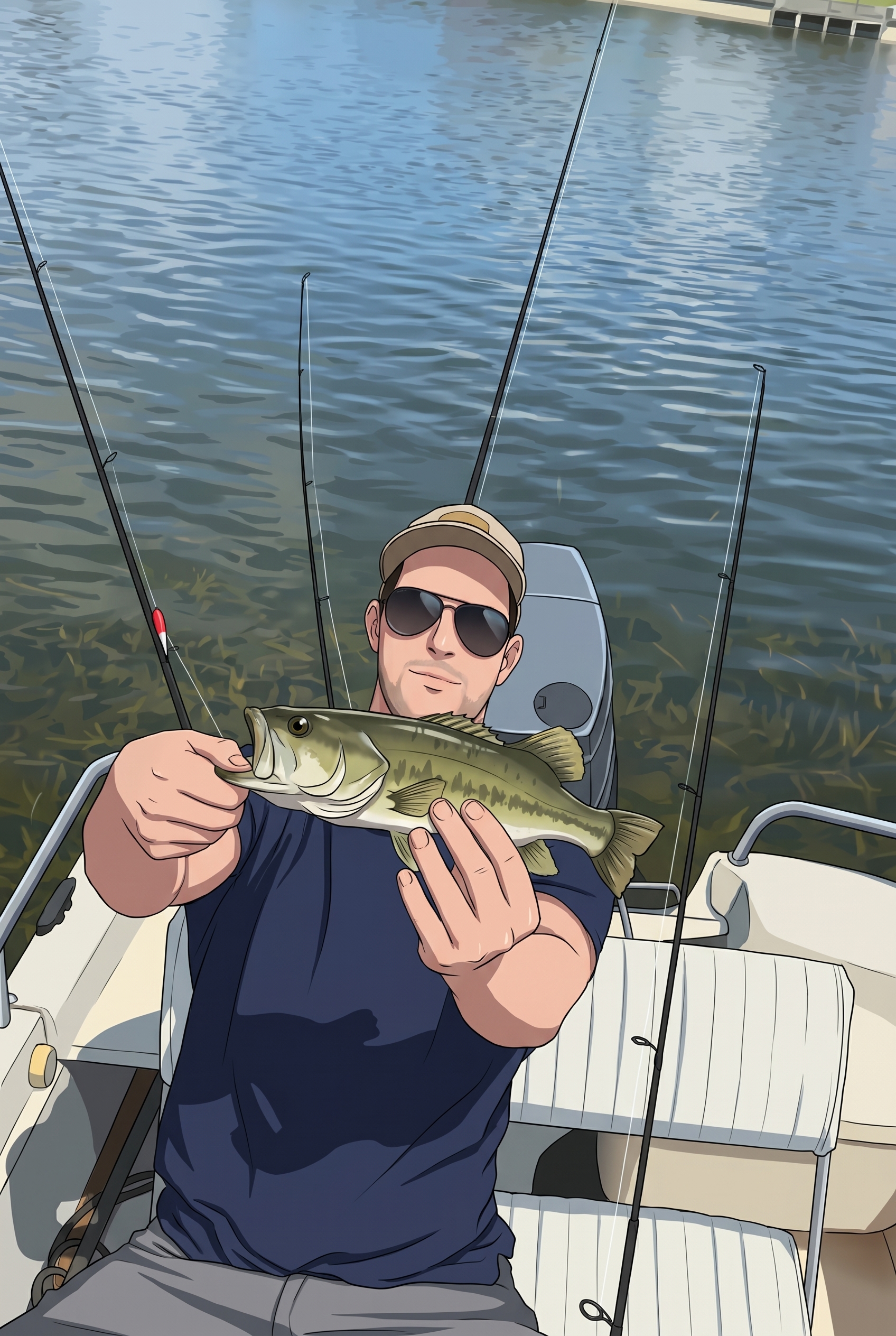 fishing Anime Illustration Filter preview