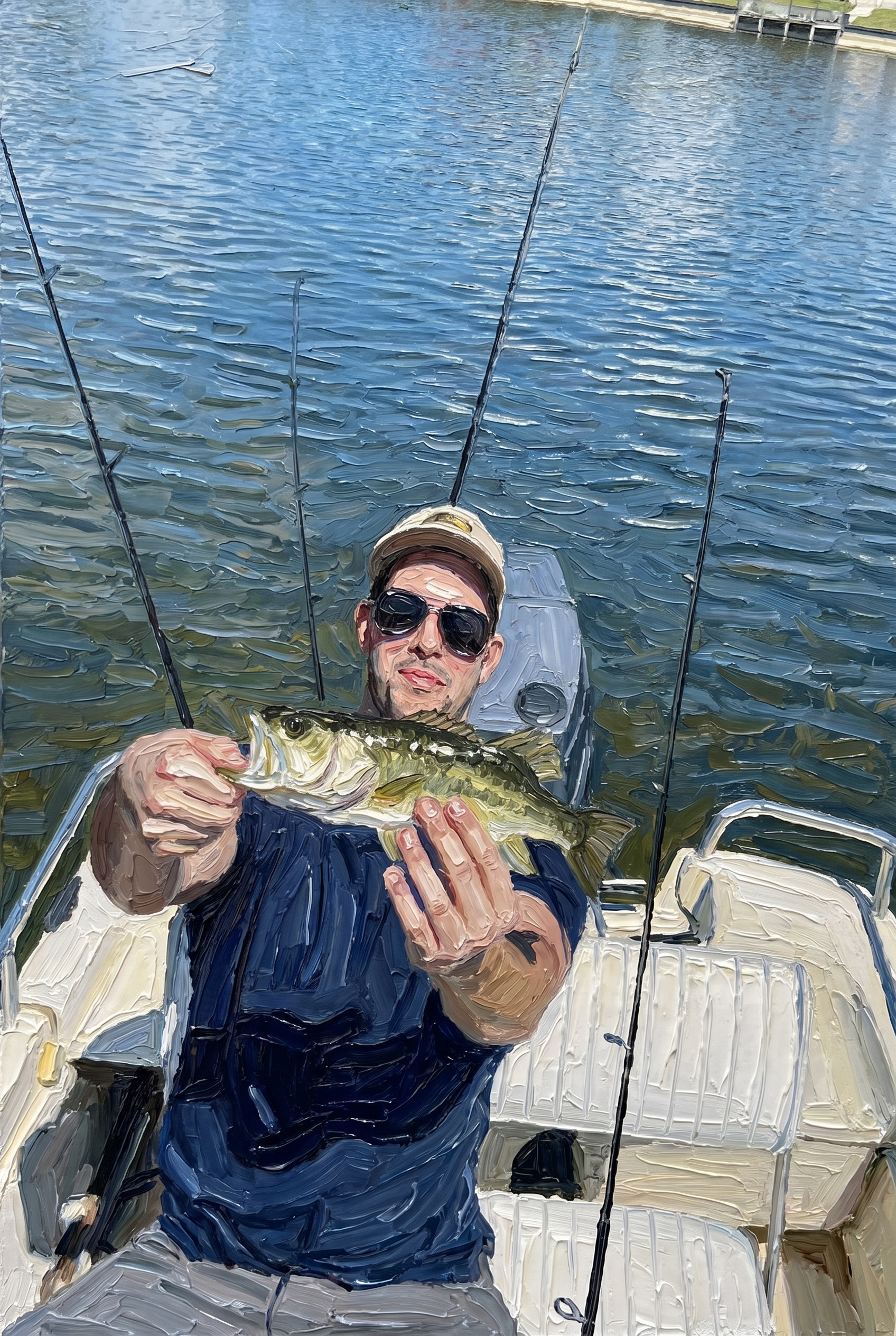 fishing Impasto Oil Filter preview