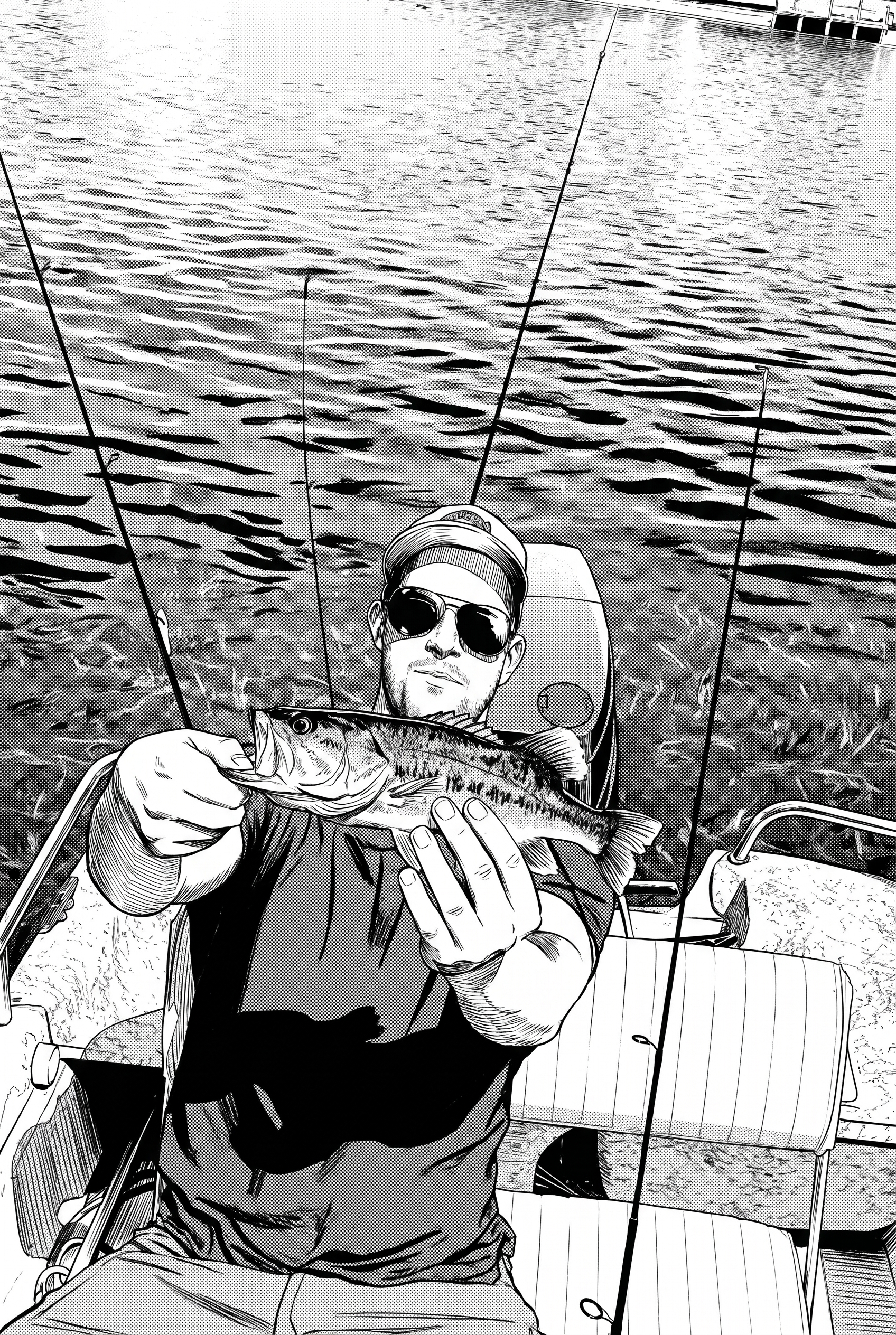fishing Manga Ink Filter preview